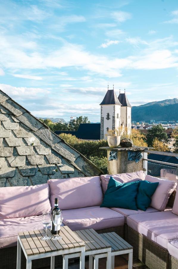 Spacious Penthouse With Grand Terrace Bergen Exteriér fotografie